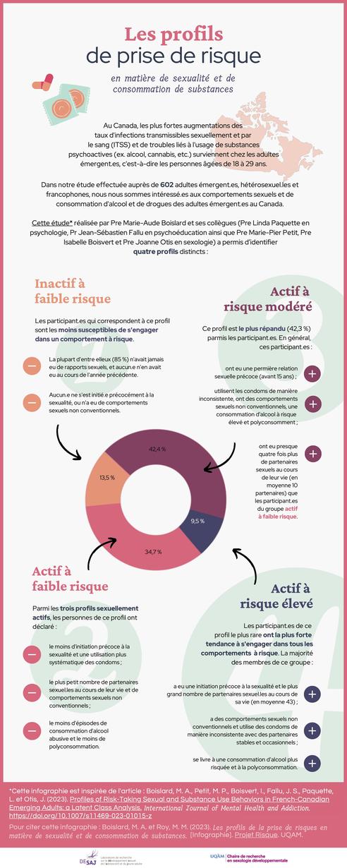 Infographie du projet RISQUE.