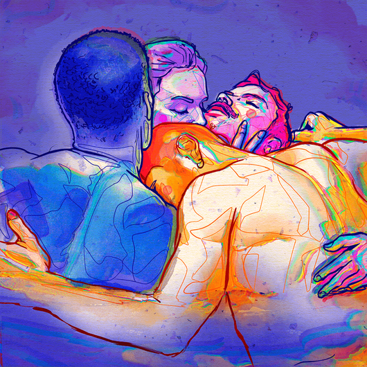 Visuel d'accroche de la baladodiffusion Chemstories réalisée par le laboratoire de recherche Qollab.